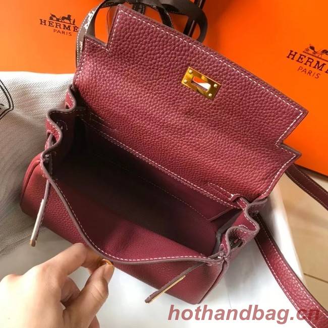 Hermes Birkin Togo Leather 22590 Burgundy