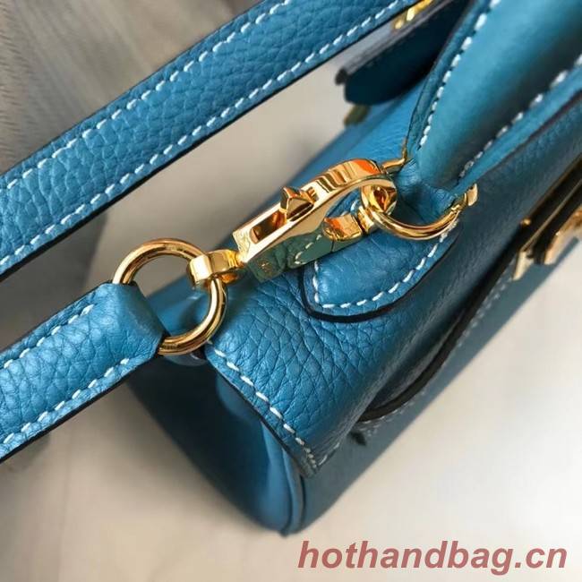 Hermes Birkin Togo Leather 22590 blue