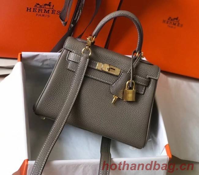 Hermes Birkin Togo Leather 22590 grey