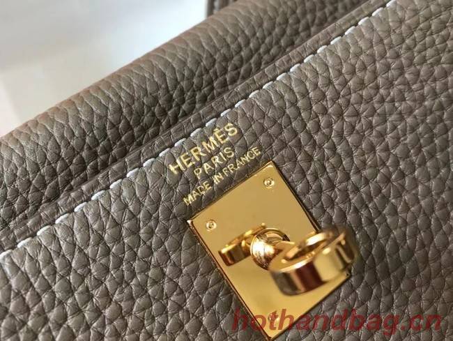 Hermes Birkin Togo Leather 22590 grey