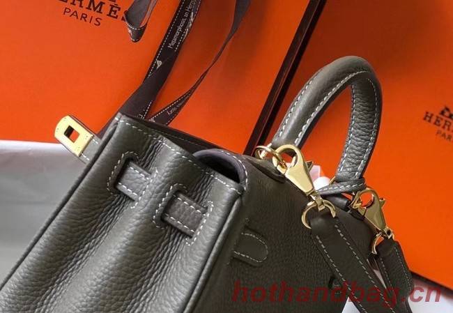 Hermes Birkin Togo Leather 22590 grey