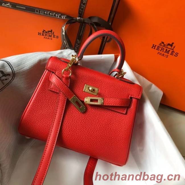 Hermes Birkin Togo Leather 22590 red