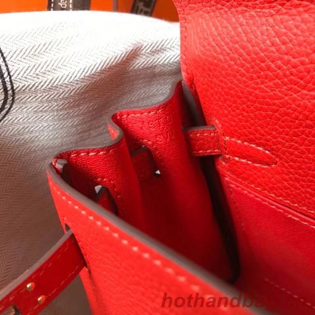 Hermes Birkin Togo Leather 22590 red