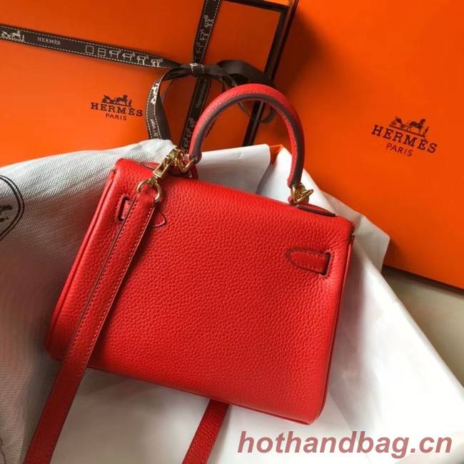 Hermes Birkin Togo Leather 22590 red