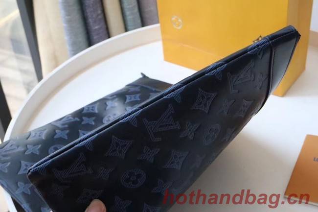 Louis Vuitton DISCOVERY POCHETTE GM M80425 Navy Blue