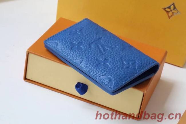 Louis Vuitton POCKET ORGANIZER M80585 blue