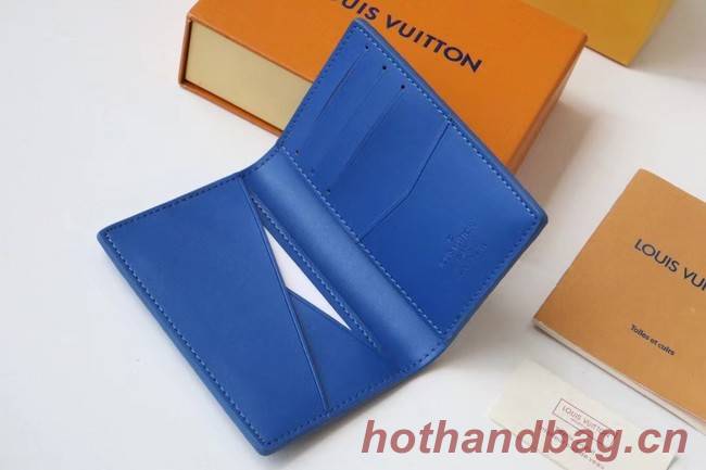 Louis Vuitton POCKET ORGANIZER M80585 blue