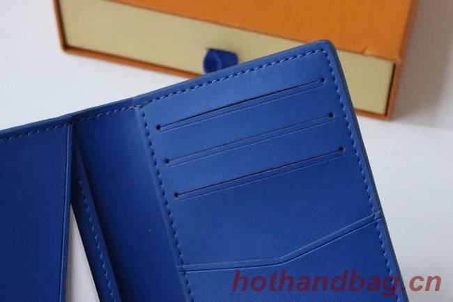 Louis Vuitton POCKET ORGANIZER M80585 blue