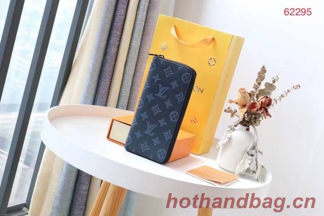 Louis Vuitton ZIPPY WALLET VERTICAL M62295 Navy Blue