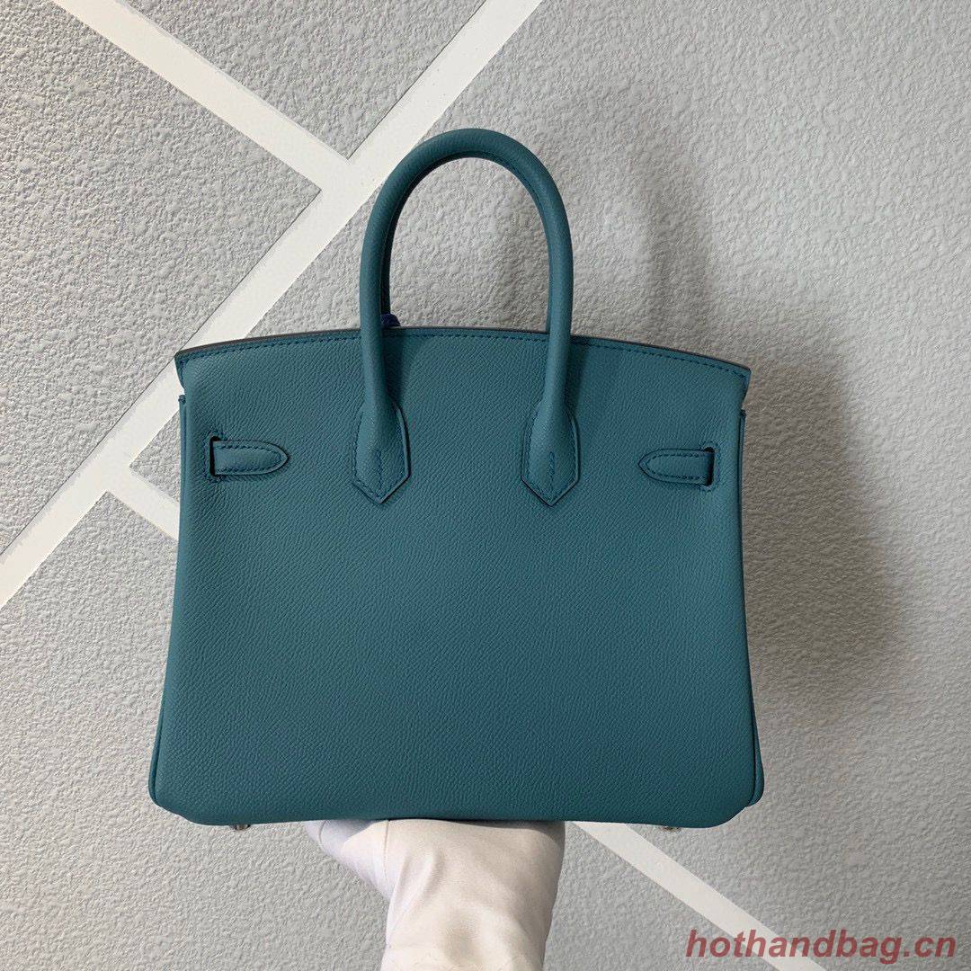 Hermes Birkin 25CM Epsom Bag Original Leather H25E Dark Green