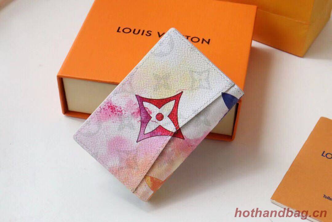 Louis Vuitton POCKET ORGANIZER M80588 Watercolor