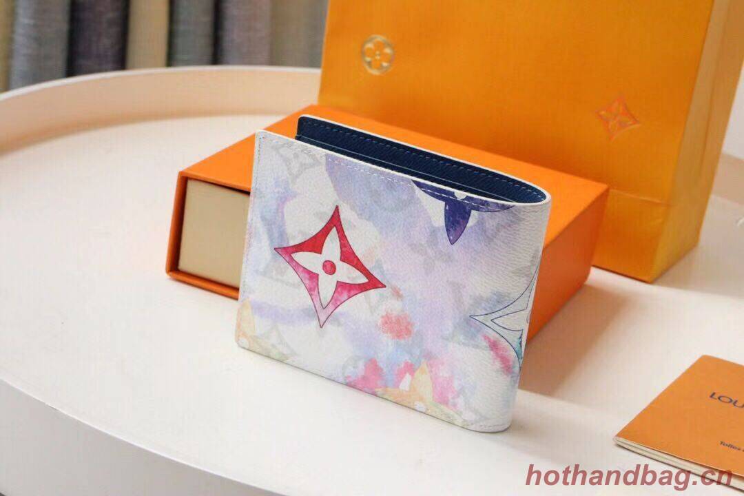 Louis Vuitton SLENDER WALLET M80590 Watercolor