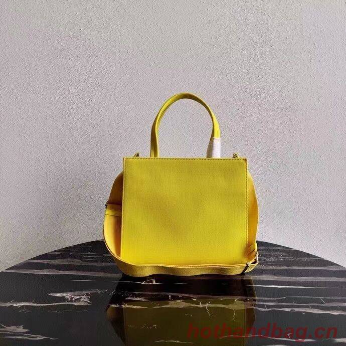 Prada Drill tote bag 1BG382 yellow