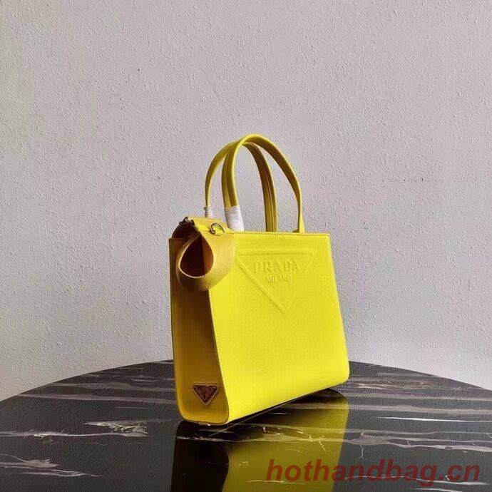 Prada Drill tote bag 1BG382 yellow