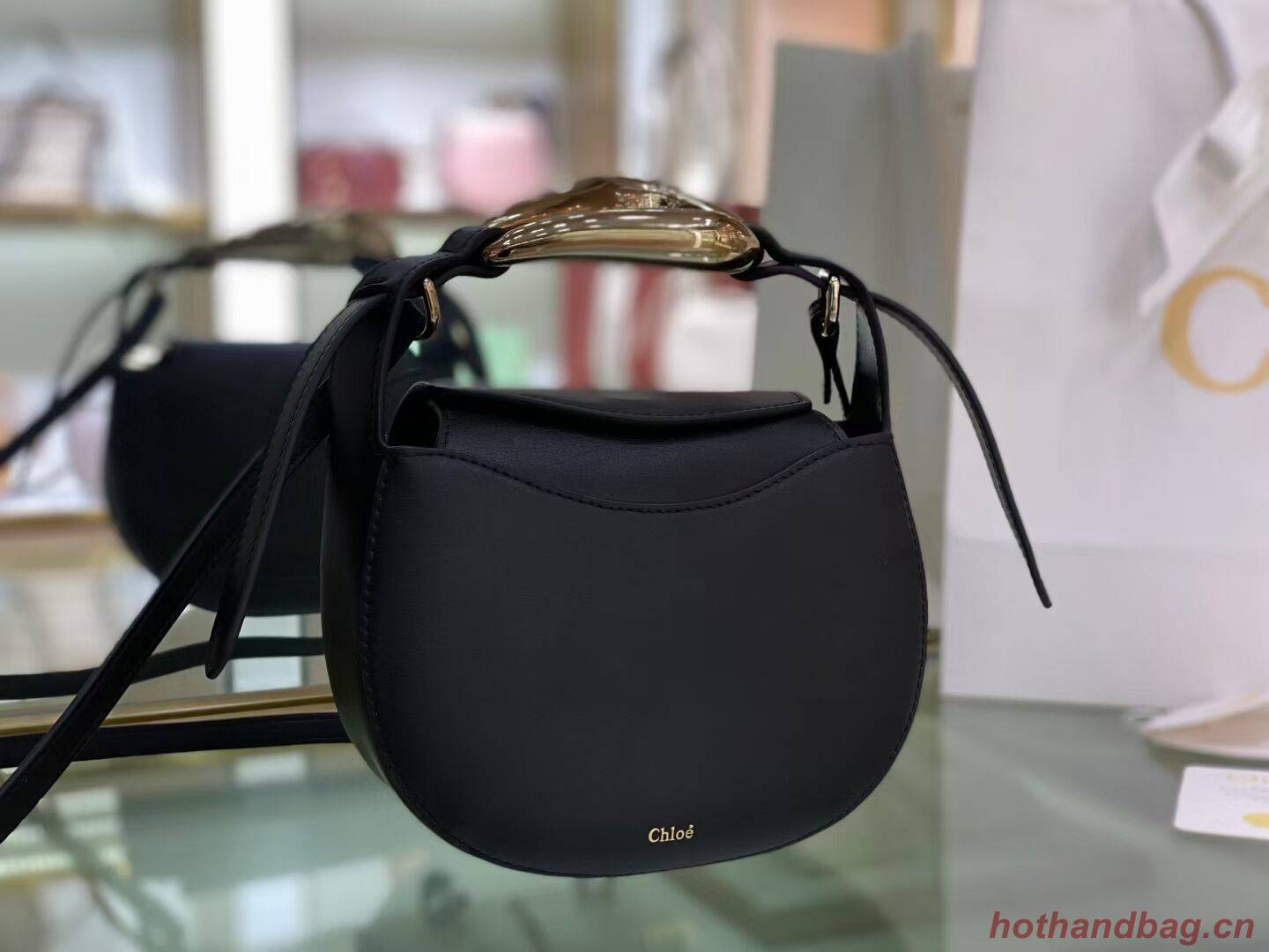 Chloe Original Calfskin Leather Bag 3S1350 black