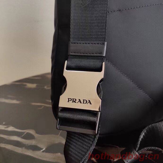 Prada Brushed leather bag 2VH092 black