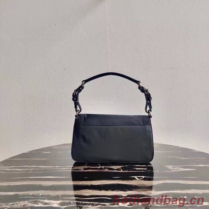 Prada Brushed leather small bag 2AD138 black