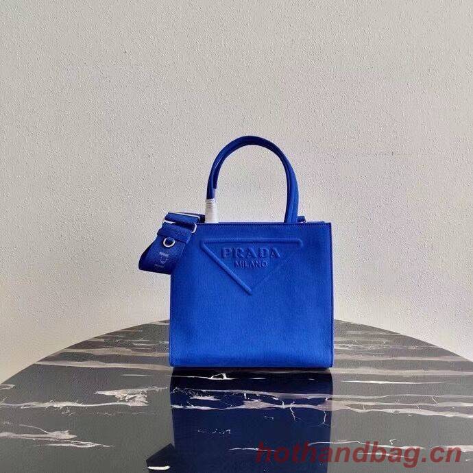 Prada Drill tote bag 1BG382 blue