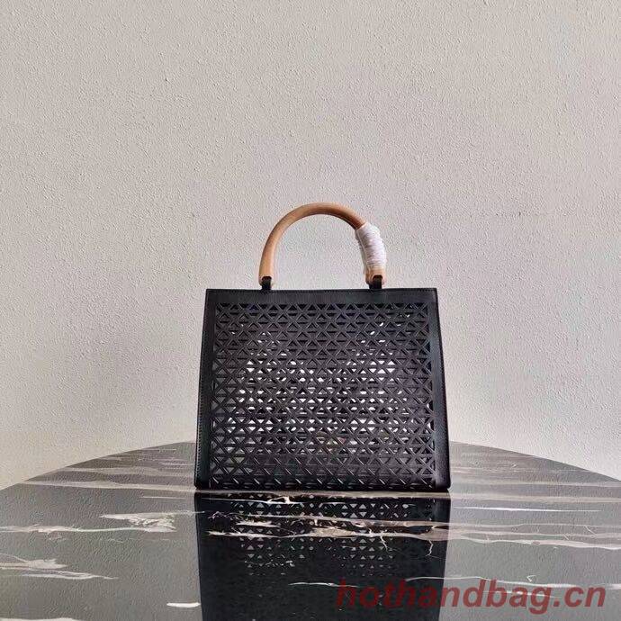 Prada leather tote bag 1AG405 black