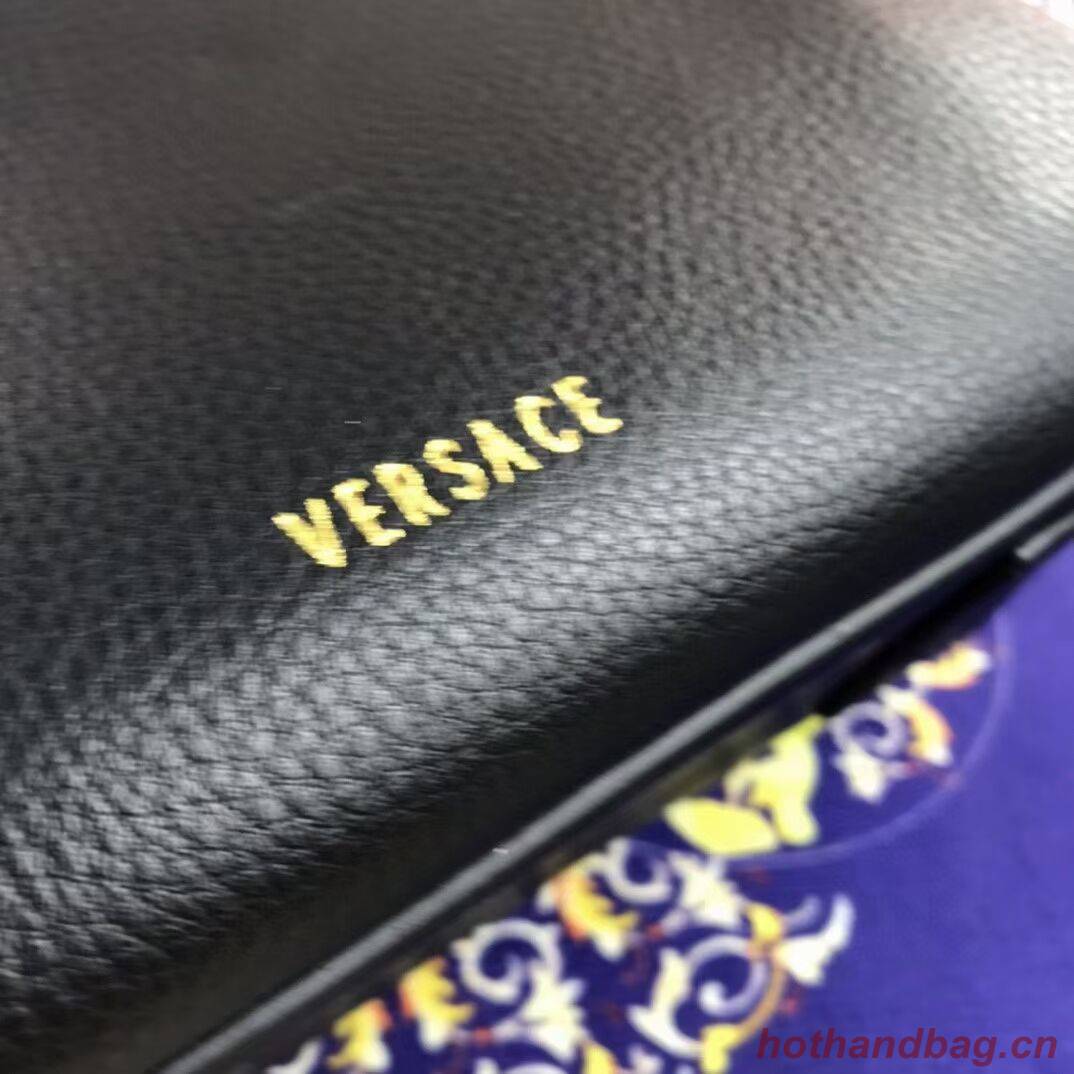 Versace Original Calfskin Leather Bag FS1040 black