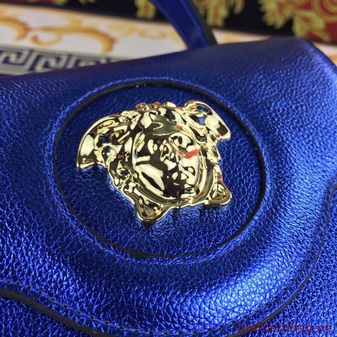 Versace Original Calfskin Leather Bag FS1040 blue