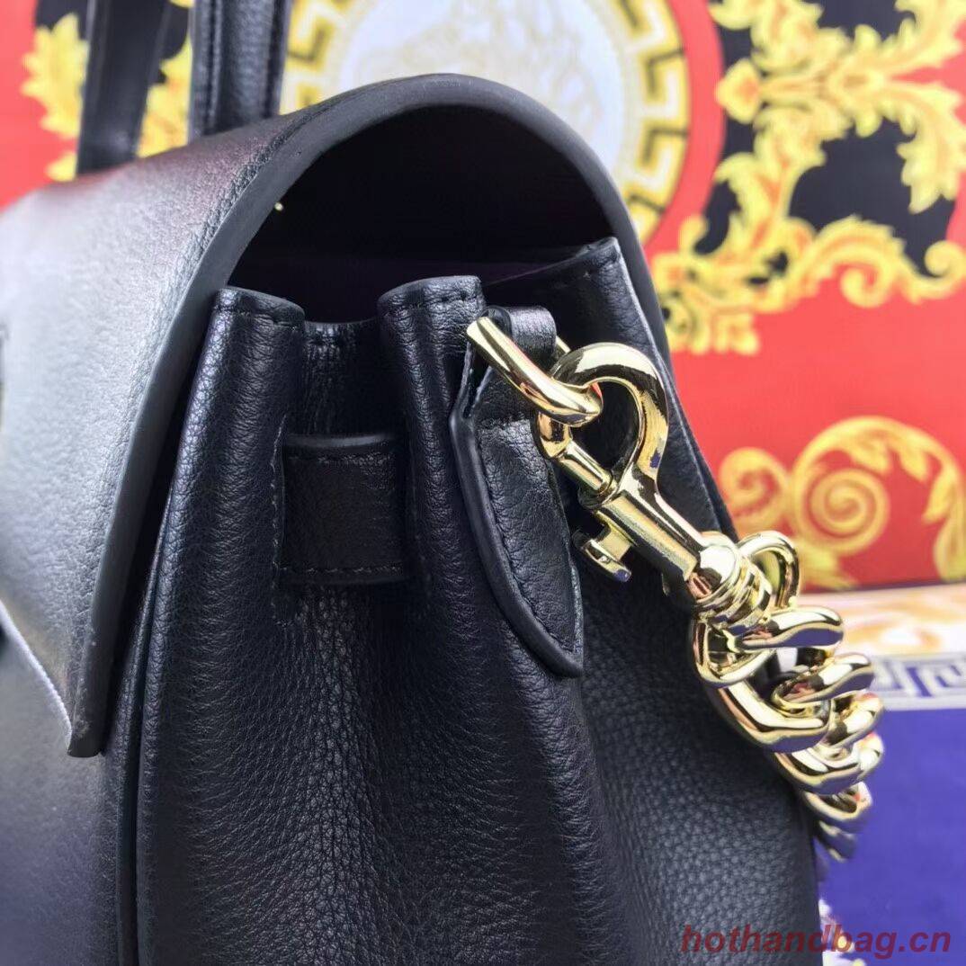 Versace Original large Calfskin Leather Bag FS1042 black