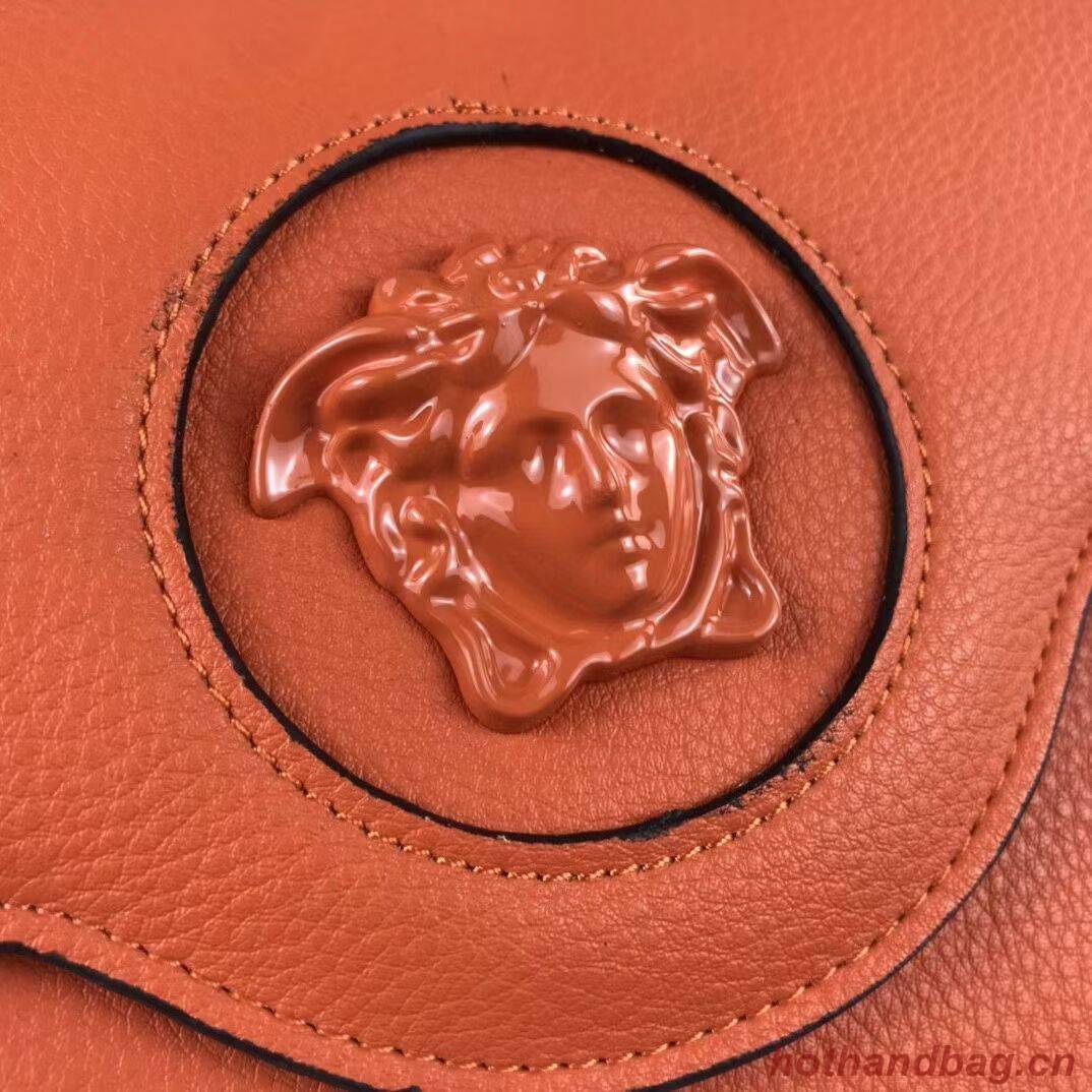 Versace Original medium Calfskin Leather Bag FS1041 orange