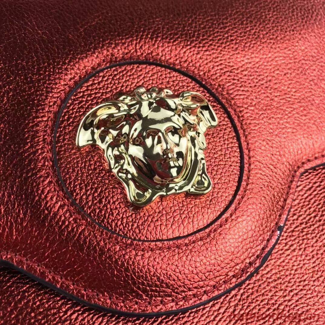 Versace Original medium Calfskin Leather Bag FS1041 red