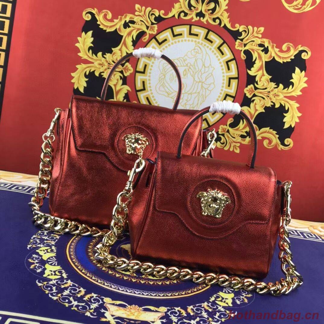 Versace Original medium Calfskin Leather Bag FS1041 red