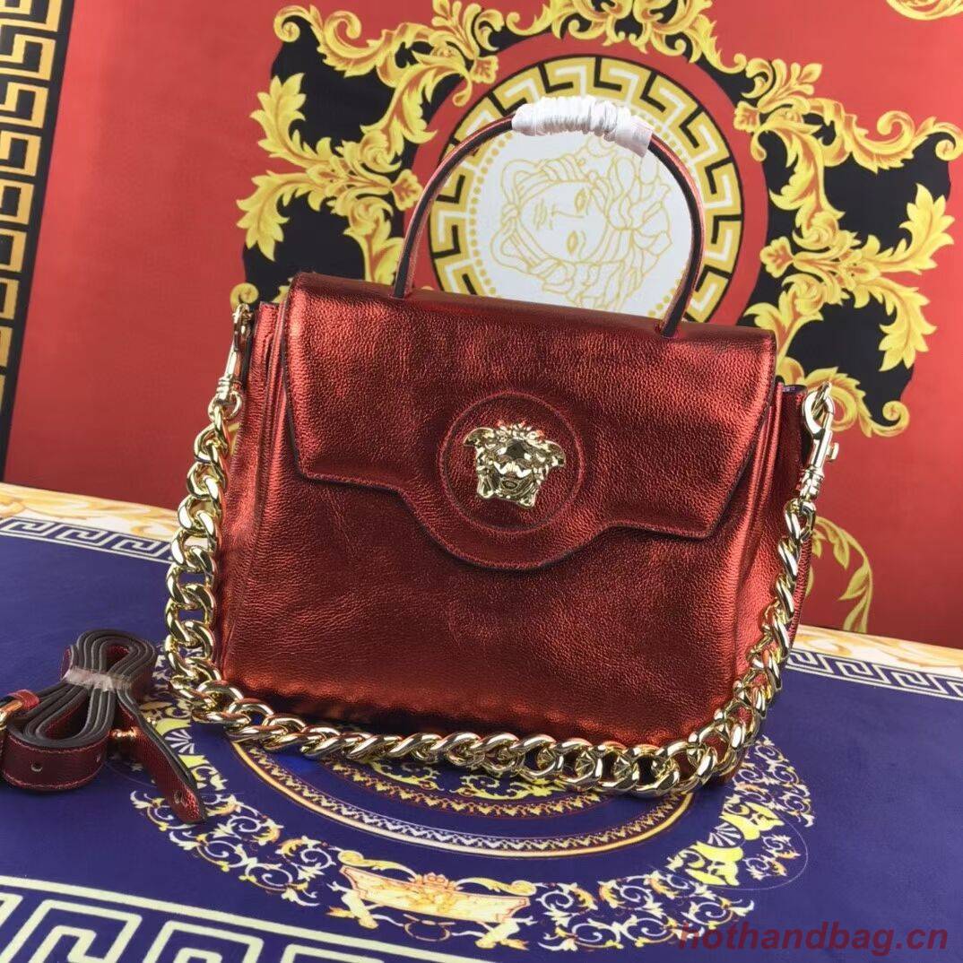 Versace Original medium Calfskin Leather Bag FS1041 red