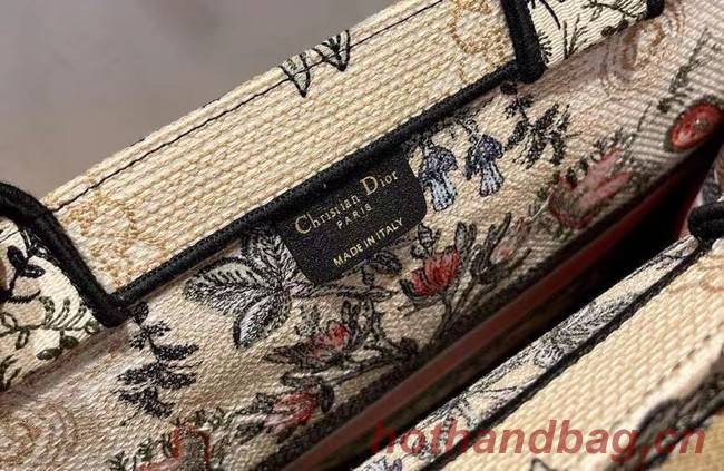 DIOR BOOK TOTE Multicolor Embroidery M1286ZR