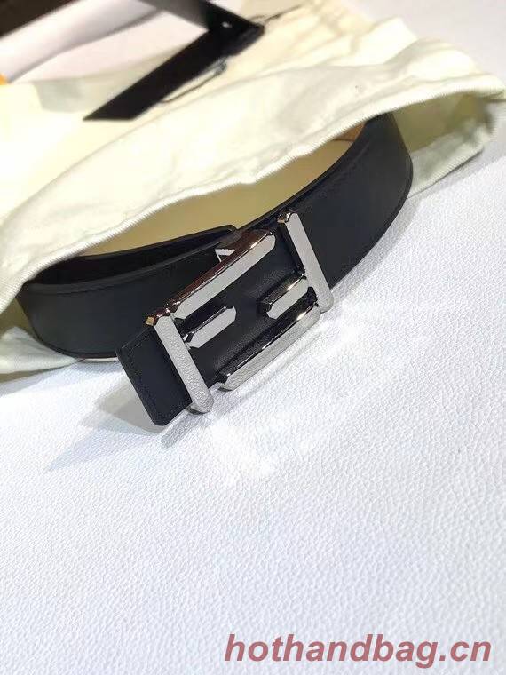 Fendi Leather Belt F2371 30mm