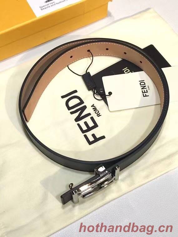 Fendi Leather Belt F2371 30mm