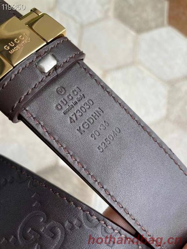 Gucci Belt with G buckle 473032