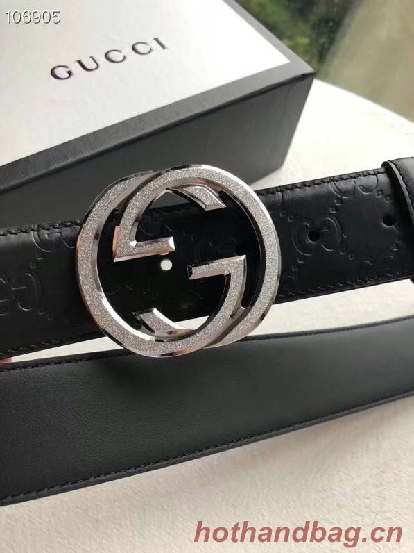 Gucci Reversible Signature leather belt 473030 