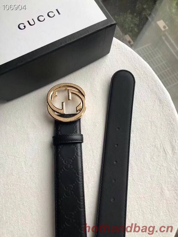 Gucci Reversible Signature leather belt 473031