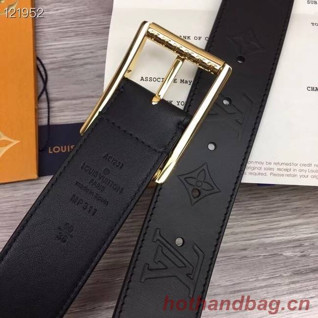 Louis Vuitton REVERSO 40MM REVERSIBLE BELT MP311V gold-color hardware