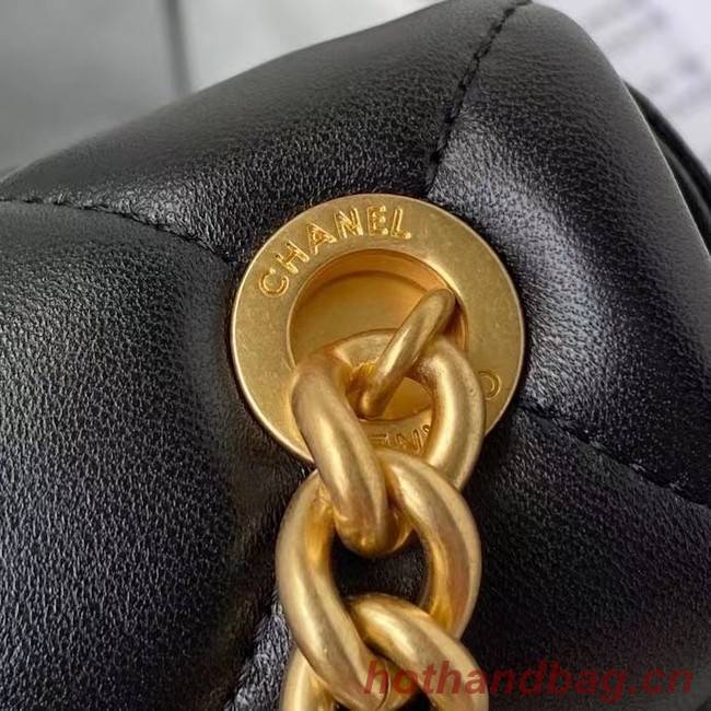 Chanel Flap Shoulder Bag Original leather AS2734 black