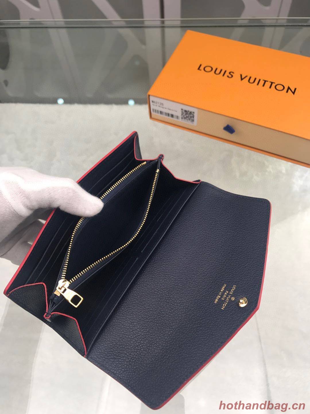 Louis Vuitton ZOE WALLET M80788 Black