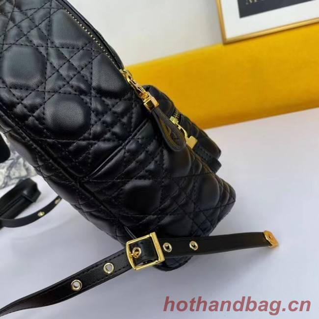 SMALL DIOR BACKPACK Cannage Lambskin M9222U black