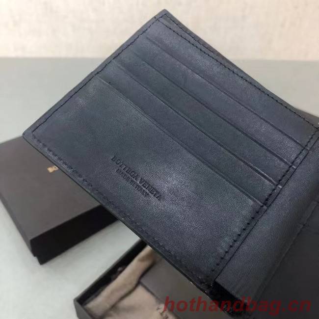 Bottega Veneta BI-FOLD WALLET 649603 black