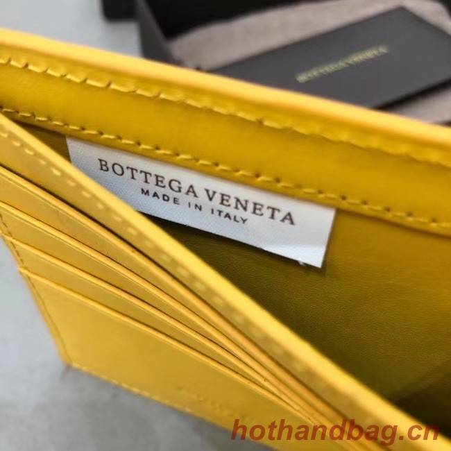 Bottega Veneta BI-FOLD WALLET 649603 yellow