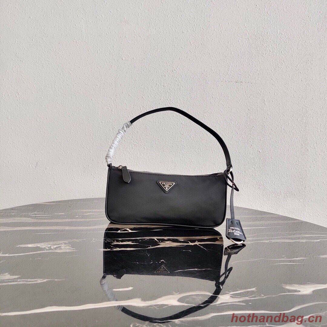 Prada Original Nylon Tote Bag 91633 Black