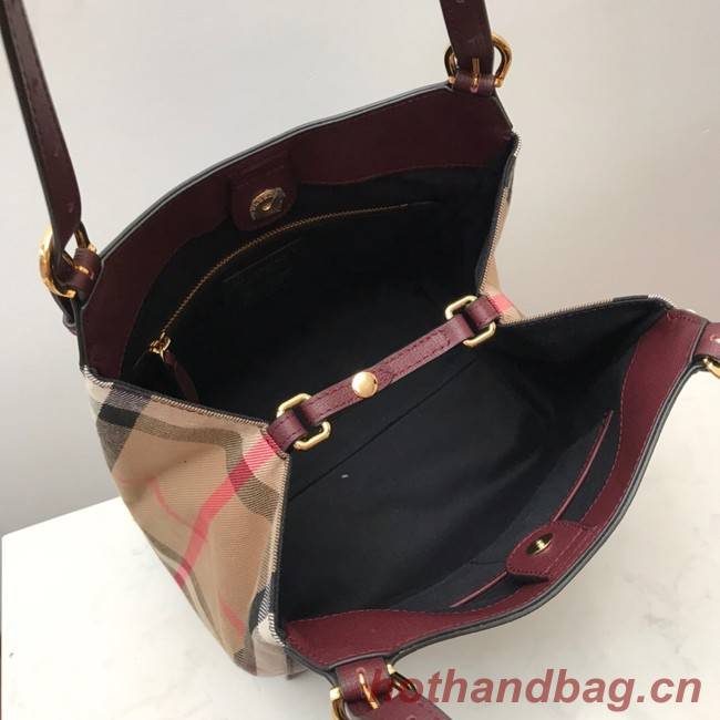 BurBerry Shoulder Bag 2447 Burgendy