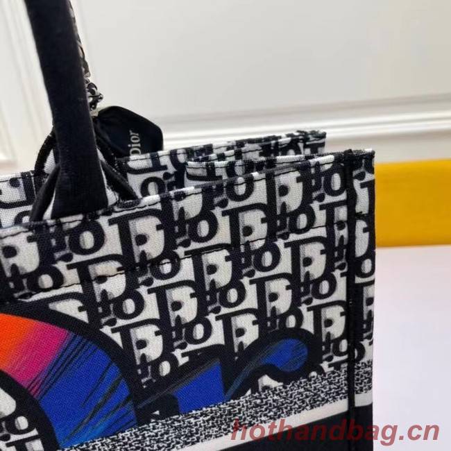 DIOR BOOK TOTE Multicolor Embroidery M1297ZR-10