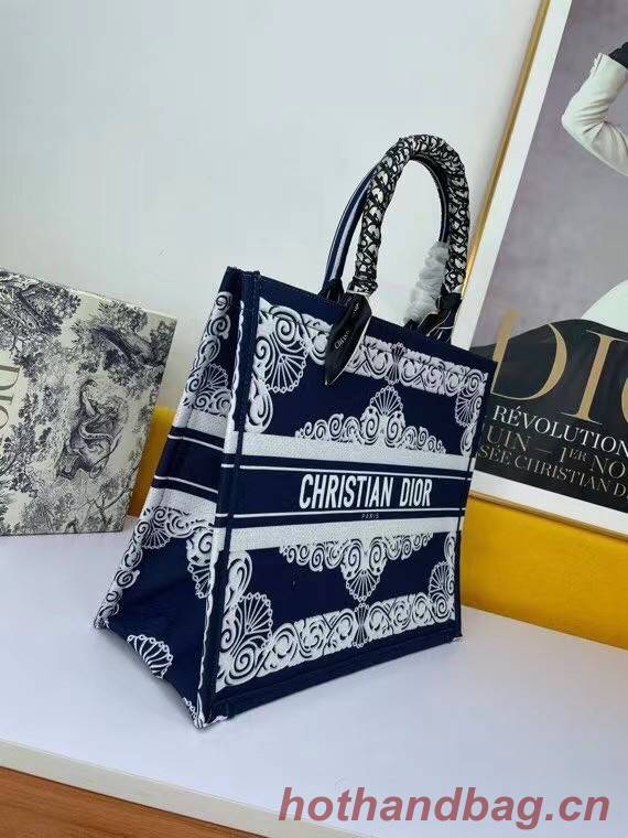 DIOR BOOK TOTE Multicolor Embroidery M1297ZR-12