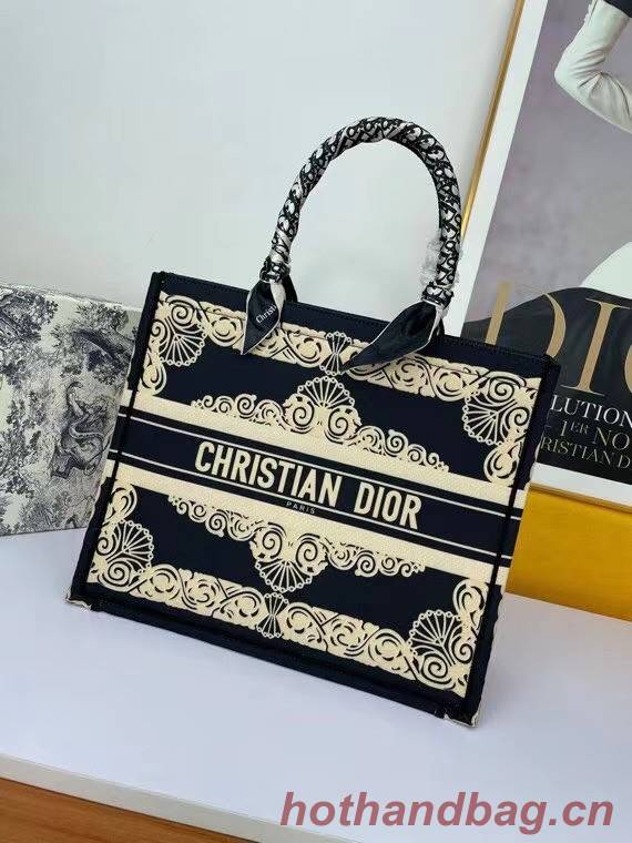 DIOR BOOK TOTE Multicolor Embroidery M1297ZR-14