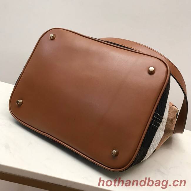 BurBerry Leather Shoulder Bag 3982 brown