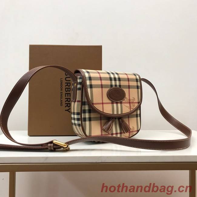 BurBerry Leather Shoulder Bag 80113 Wheat