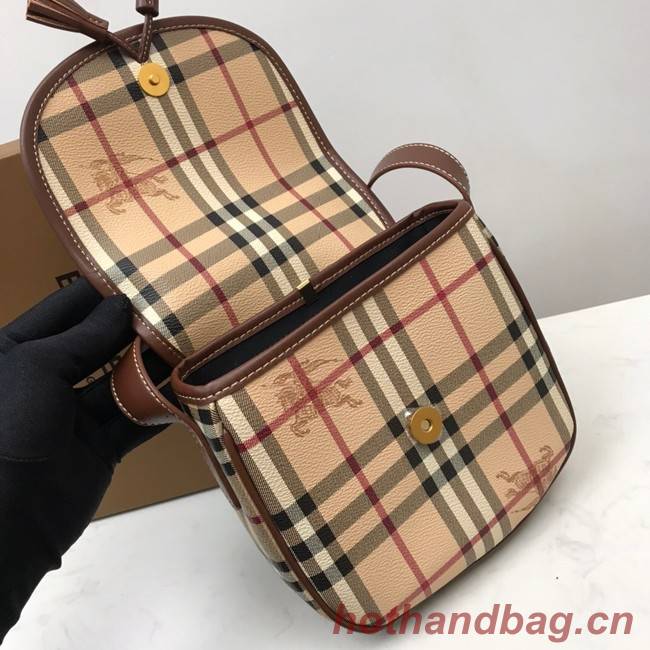 BurBerry Leather Shoulder Bag 80113 Wheat